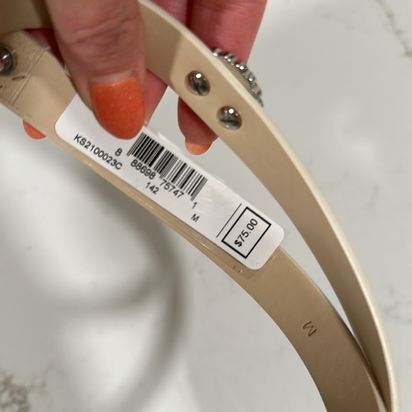 Kate Spade ♠️ Leather gemstone belt new - Picture 4 of 7